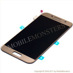 Displejs Samsung SM-A320F Galaxy A3 (2017) ar Skārienjūtīgo stiklu Zelts