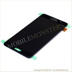 Дисплей Samsung SM-A510F Galaxy A5 (2016) с Тачскрином и Стеклом Чёрный