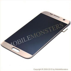 Дисплей Samsung SM-G930F Galaxy S7 с Тачскрином и Стеклом Золотой