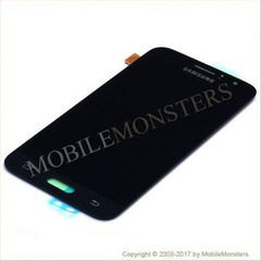 Displejs Samsung SM-J120F J1(2016) ar Skārienjūtīgo stiklu Melns