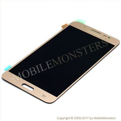 Displejs Samsung SM-J510F Galaxy J5 (2016) ar Skārienjūtīgo stiklu, (Service pack) Zelts