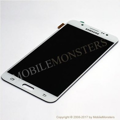 Displejs Samsung SM-J710F Galaxy J7 (2016) ar Skārienjūtīgo stiklu Balts