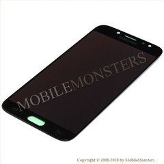 Дисплей Samsung SM-J730F Galaxy J7 (2017) с Тачскрином и Стеклом Чёрный