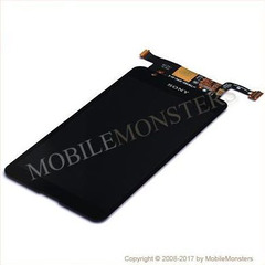 Дисплей Sony E2003 Xperia E4g с Тачскрином и Стеклом Чёрный