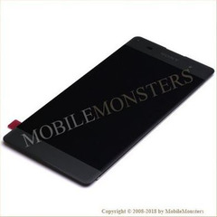 Дисплей Sony F3111 Xperia XA с Тачскрином и Стеклом Чёрный