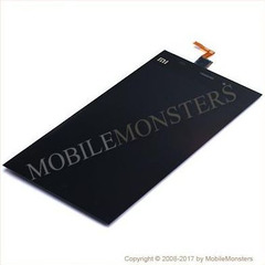 Дисплей Xiaomi Mi 3 с Тачскрином и Стеклом Чёрный