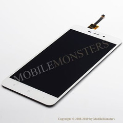 Дисплей Xiaomi Mi 4a с Тачскрином и Стеклом Белый