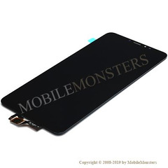 Дисплей Xiaomi Mi Max 3 (M1804E4A) с Тачскрином и Стеклом Чёрный