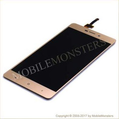 Дисплей Xiaomi Redmi 3x с Тачскрином и Стеклом Золотой