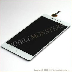 Дисплей Xiaomi Redmi 3x с Тачскрином и Стеклом Белый