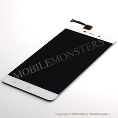 Displejs Xiaomi Redmi 4 Prime ar Skārienjūtīgo stiklu Balts