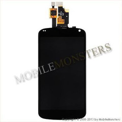 Displejs LG E960 Nexus 4  ar Skārienjūtīgo stiklu
