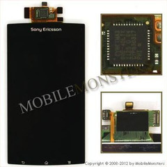 Displejs Sony Ericsson LT15i Xperia Arc ar Skārienjūtīgo stiklu