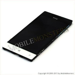 Lcd HTC Windows Phone 8S with Touchscreen and Lens Black/White