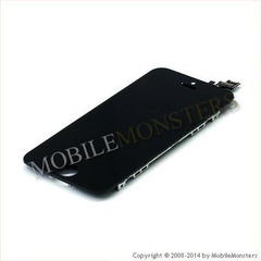 Дисплей iPhone 5 (A1429) Копия А качества, с Тачскрином, стеклом и рамкой Чёрная