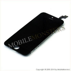 Дисплей iPhone 5s (A1457) с Тачскрином, стеклом и рамкой *Восстановленный* Чёрный