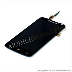 Дисплей Lenovo S820 с Тачскрином и Стеклом