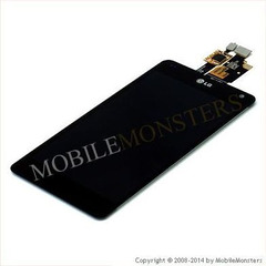 Lcd LG E975 Optimus G with Touchscreen and Lens Black