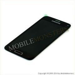 Displejs Samsung SM-G800F Galaxy S5 mini ar Skārienjūtīgo stiklu Zelts