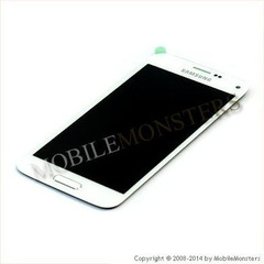 Displejs Samsung SM-G800F Galaxy S5 mini ar Skārienjūtīgo stiklu Balts