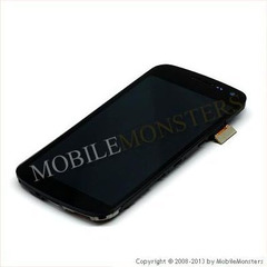 Дисплей Samsung i9250 Galaxy Nexus с Тачскрином и Стеклом Чёрный