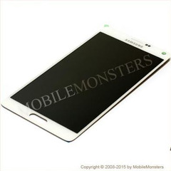 Lcd Samsung SM-N910F Galaxy Note 4 with Touchscreen and Lens White