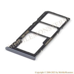 Sim kartes turētājs Samsung SM-A105F Galaxy A10 Melns