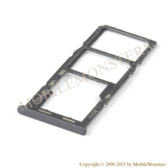 Держатель Sim карты Samsung SM-A135F Galaxy A13 Чёрный