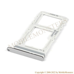 Держатель Sim карты Samsung SM-G985 Galaxy S20+ Серый