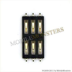 Connector iPhone 3g Sim card reader