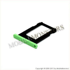 Держатель Sim карты iPhone 5c (A1529) Зеленый