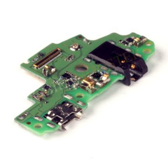 Flex Huawei P smart (FIG-LX1) USB connector, Earphone connector
