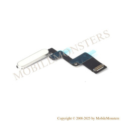 Шлейф iPad Air 5 (2022) (A2588) On/Off, Датчик отпечатков пальцев Белый 