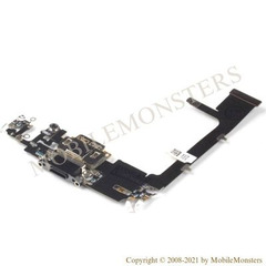 Šleife iPhone 11 Pro (A2215) Sistēmas konektors Melns