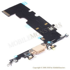 Flex iPhone 8 Plus (A1897) System connector, with microphone Pink