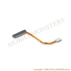 Šleife Samsung SM-A155F Galaxy A15 On/Off, Pirkstu nospiedumu sensors Melns