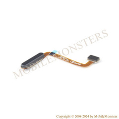 Шлейф Samsung SM-A236F Galaxy A23 5G On/Off, Датчик отпечатков пальцев Чёрный