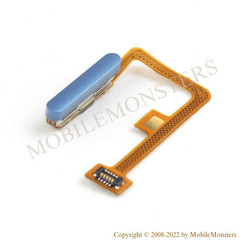 Flex Xiaomi Mi 11 Lite 5g (M2101K9G) On/Off, Fingerprint sensor Blue