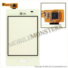 Skārienjūtīgais ekrāns LG E430 Optimus L3 II  Balts