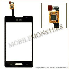 Тачскрин LG E440 Optimus L4 II  Чёрный