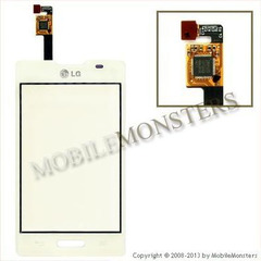 Skārienjūtīgais ekrāns LG E440 Optimus L4 II  Balts