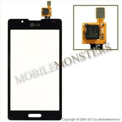 Тачскрин LG P710 Optimus L7 II  Чёрный