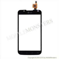 Skārienjūtīgais ekrāns LG P715 Optimus L7 II Dual Melns
