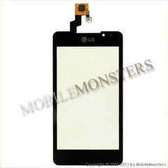 Skārienjūtīgais ekrāns LG P720 Optimus 3D Max Melns