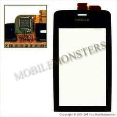 Тачскрин Nokia 308 Asha Чёрный