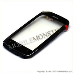 Тачскрин Nokia 610 Lumia  с рамкой Чёрный