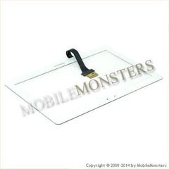 Skārienjūtīgais ekrāns Samsung N8000 Galaxy Note 10.1  Balts