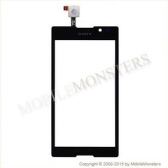 Тачскрин Sony C2305 Xperia C Чёрный