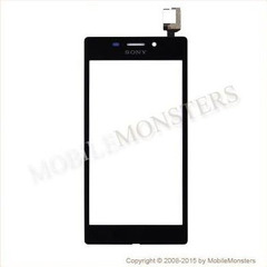 Skārienjūtīgais ekrāns Sony D2403 Xperia M2 Aqua Melns