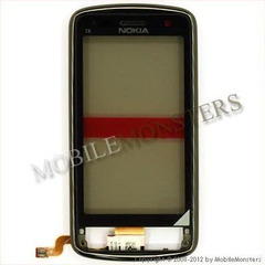 Skārienjūtīgais ekrāns Nokia C6-01 Melns